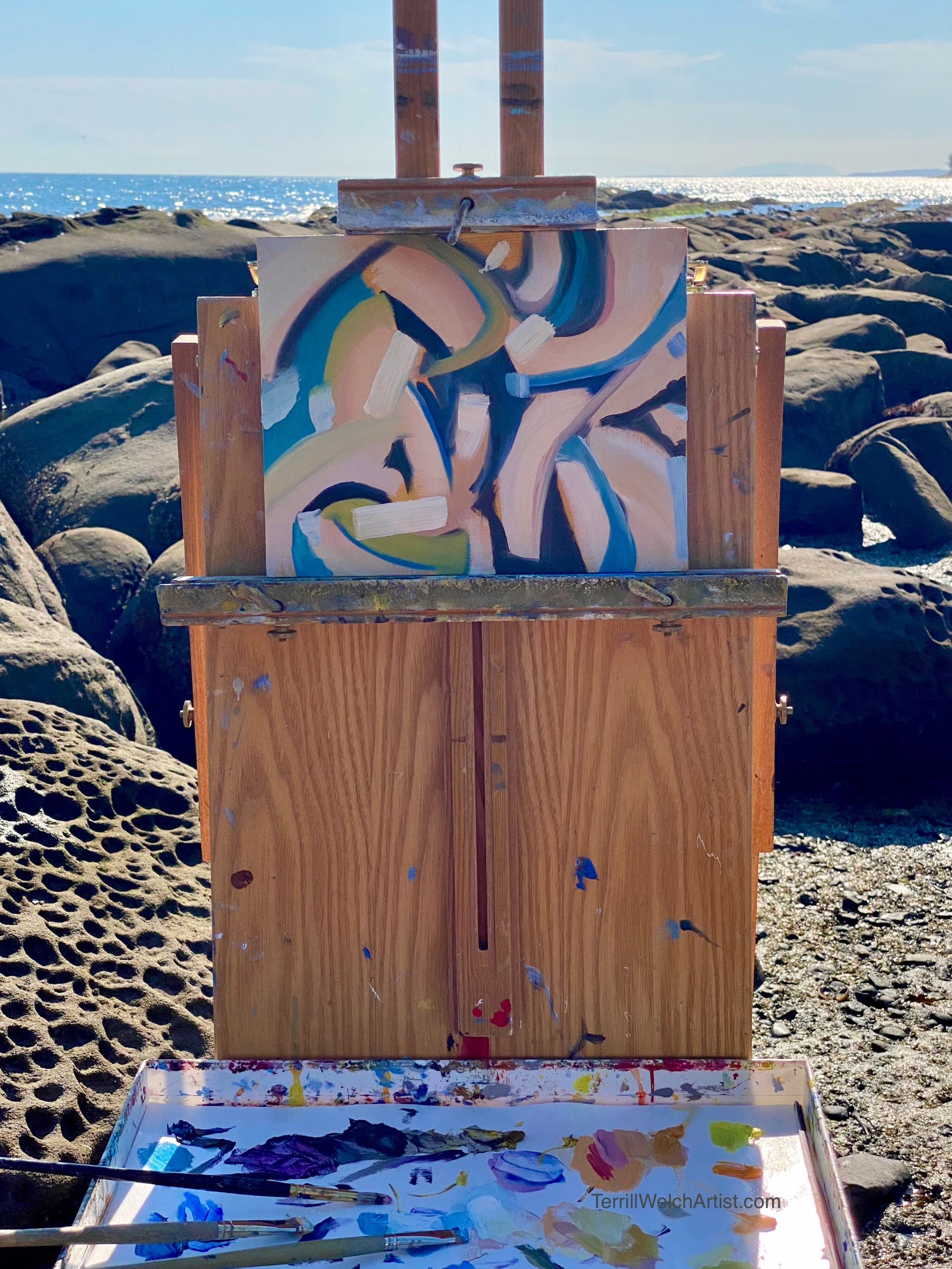 Terrill Welch by herself - issue #34 Exploring A Figurative Abstract Continuum