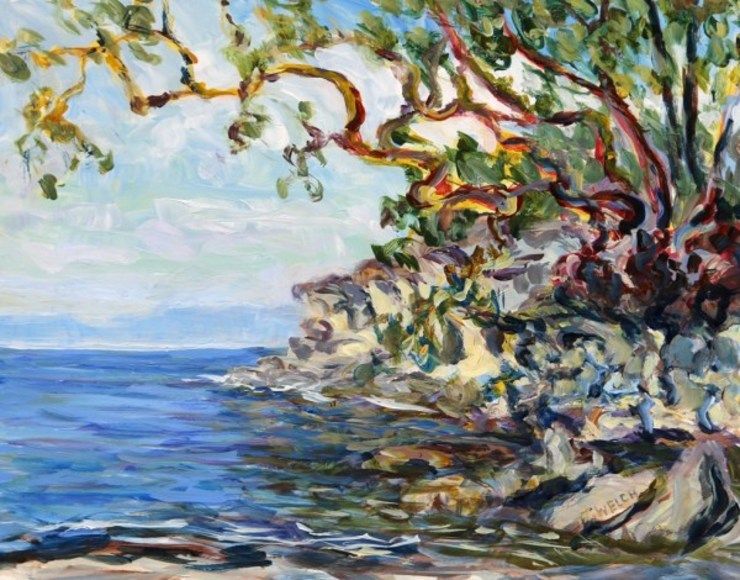 Sea and Shore study by Terrill Welch  | Artwork Archive
