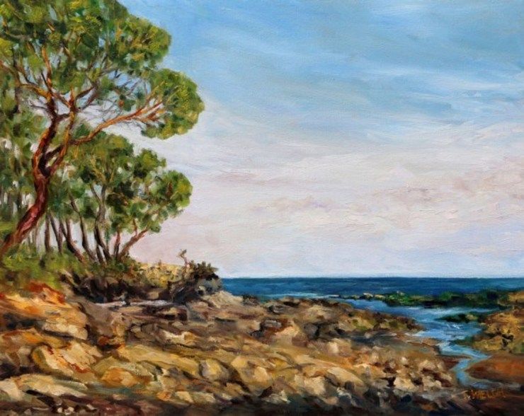 Summer Low Tide Morning by Terrill Welch  | Artwork Archive