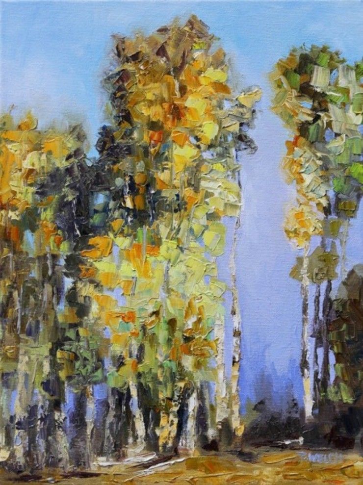 A Tall Tale of Autumn Stuart River by Terrill Welch  | Artwork Archive