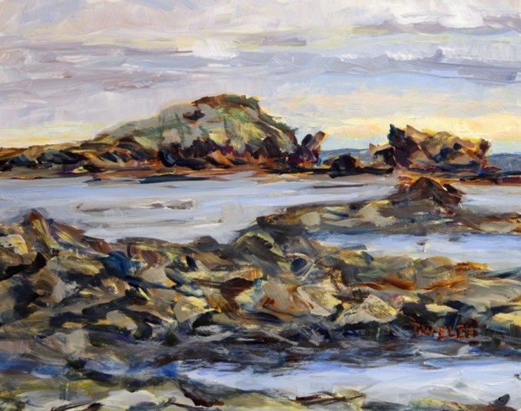 Oyster Bay Morning Rain by Terrill Welch | Artwork Archive