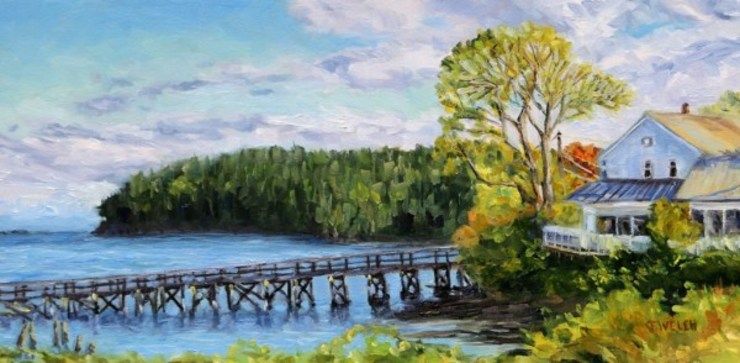 Early Spring Morning at Miners Bay by Terrill Welch | Artwork Archive