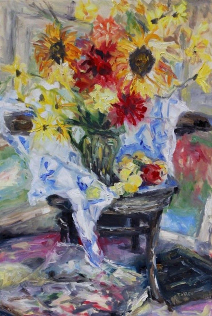 August Still Life with Cezanne and Matisse by Terrill Welch | Artwork Archive