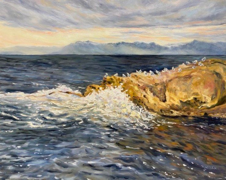 A Dramatic Salish Sea by Terrill Welch | Artwork Archive