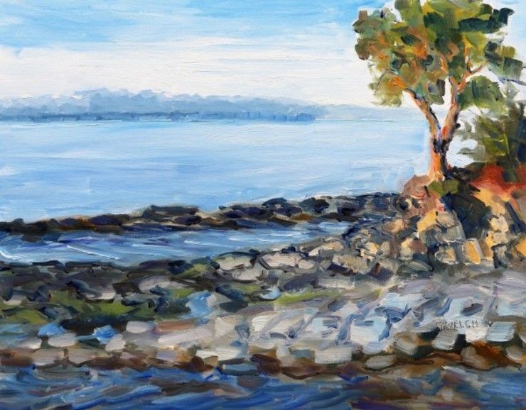 Evening beside the Sea by Terrill Welch | Artwork Archive