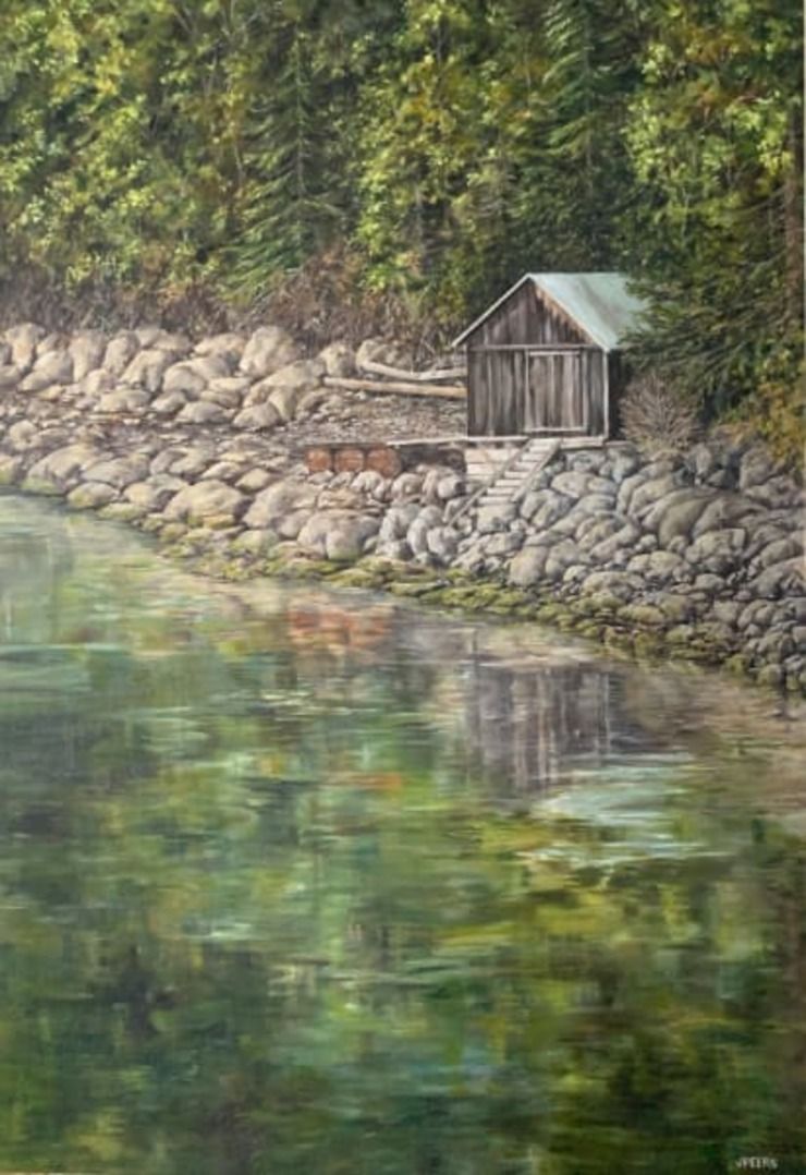 Charlie’s Boat House by Jennifer Peers | Artwork Archive