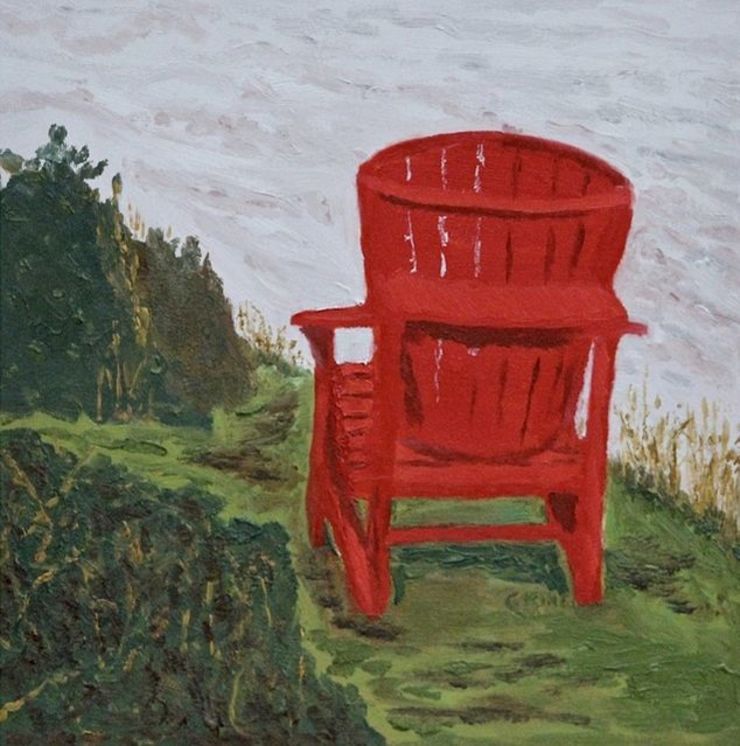 Glenda King | The Red Chair (2020) | Available for Sale | Artsy