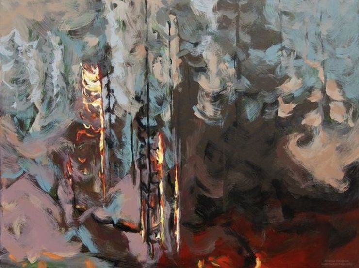 Annerose Georgeson | Wildfire (2017) | Available for Sale | Artsy