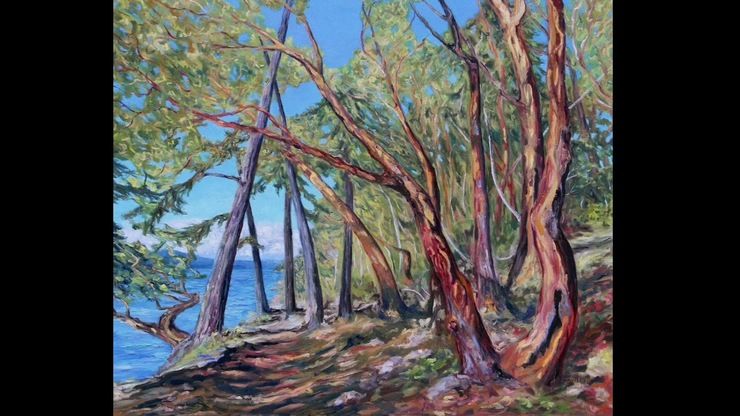 Saint John Point with Landscape Painter Terrill Welch