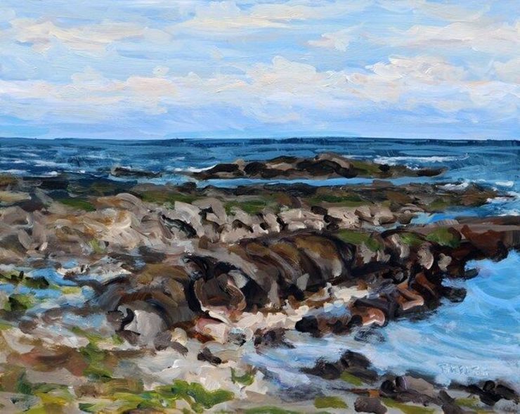 Terrill Welch | An Early Spring Sea (2021) | Available for Sale | Artsy