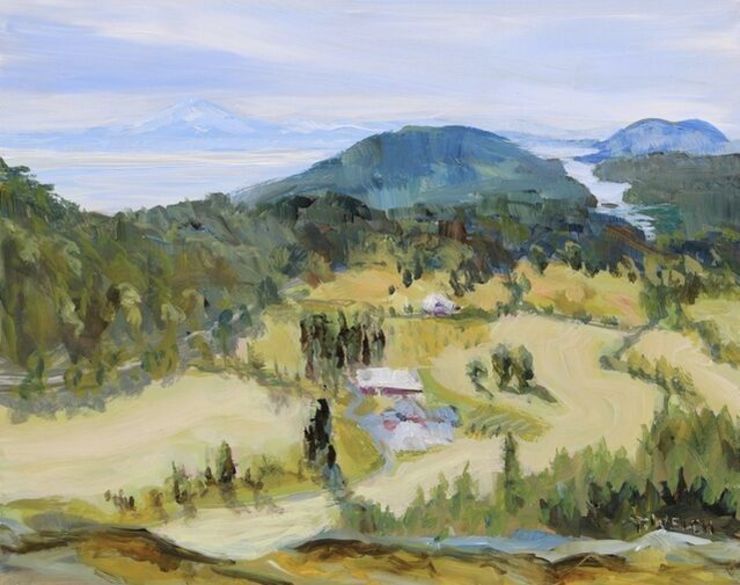 SOLD - Terrill Welch | Morning Glenwood Farm Lookout (2021) | Artsy