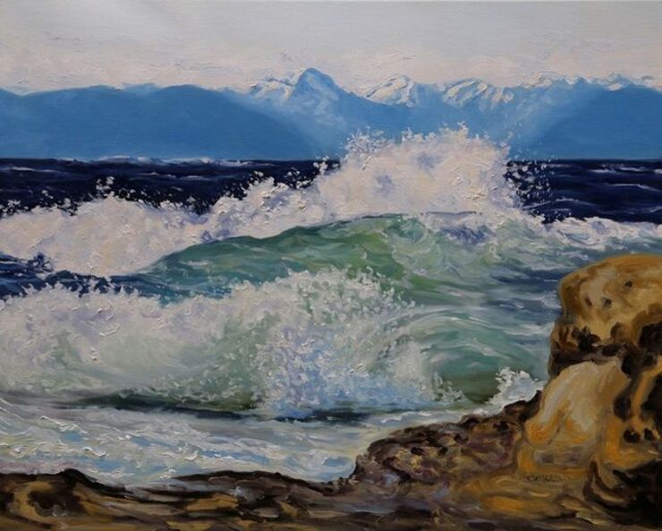 Terrill Welch | Wild Seas (2021) | Available for Sale | Artsy