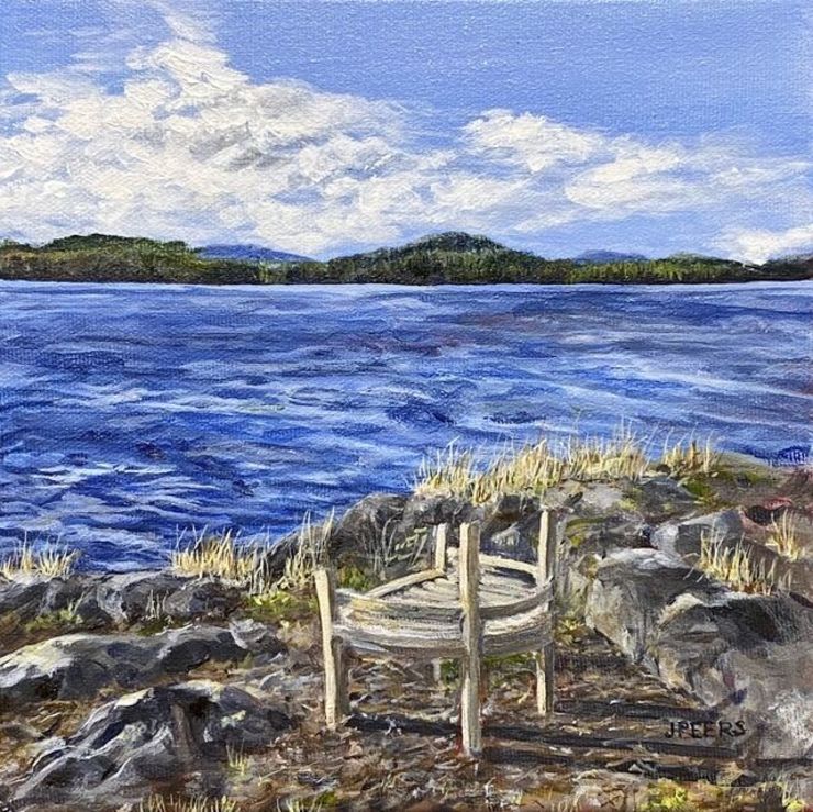 Jennifer Peers | Last Chair at the Outlook (2021) | Available for Sale | Artsy