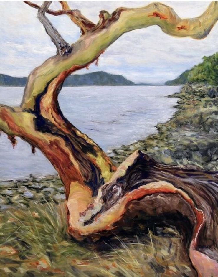 Sold! Terrill Welch | Arbutus Entertaining A Grey Day (2020) | Artsy