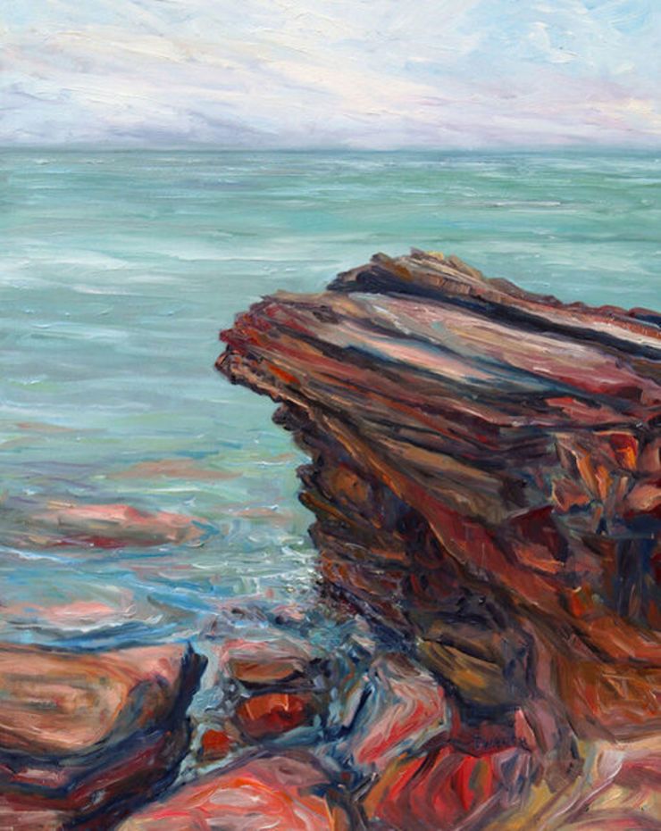 Terrill Welch | On Edge At Cape Bear PEI (2016) | Available for Sale | Artsy
