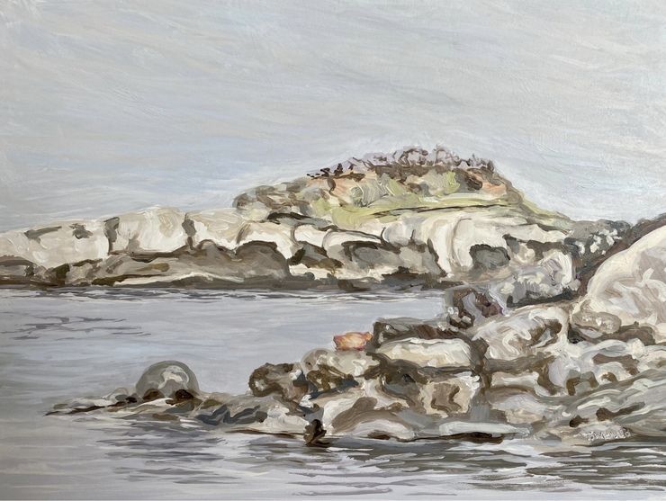 Foggy Day at Oyster Bay by Terrill Welch | Artwork Archive