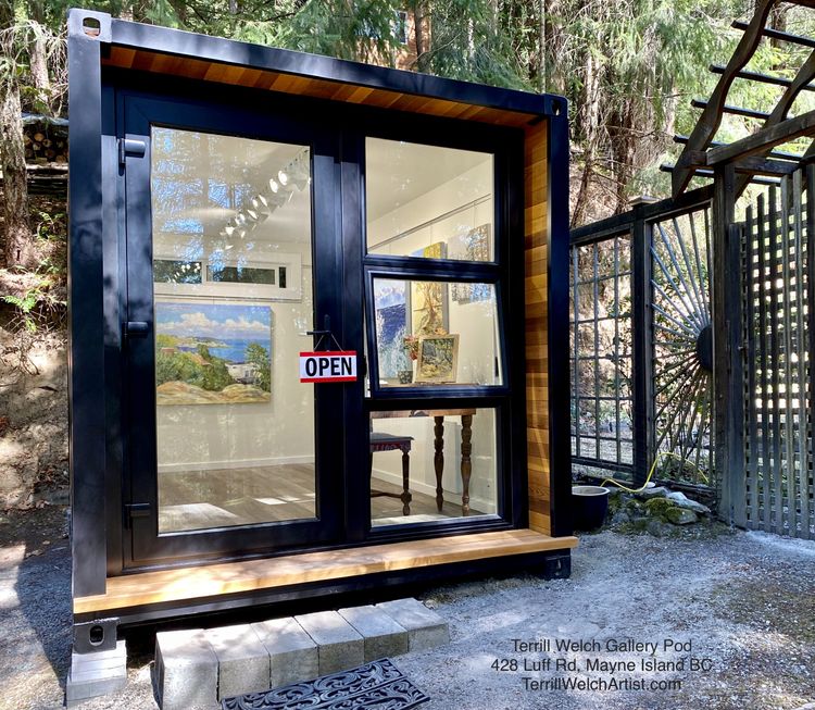 A Brush with Life - Issue #112 The Terrill Welch Gallery Pod Is Open