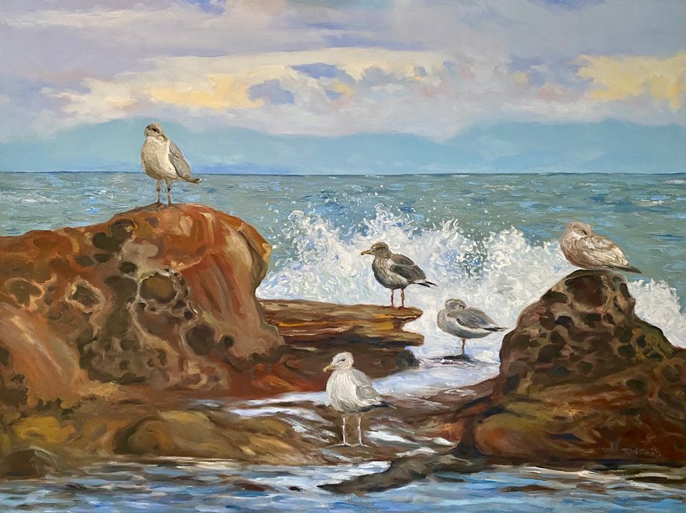 A Brush with Life - Issue #76 Shows Seagulls Landscapes and Master Painters